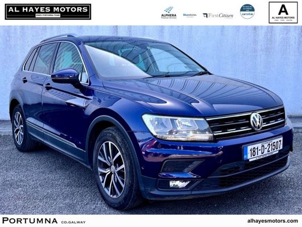 Volkswagen Tiguan SUV, Diesel, 2018, Blue