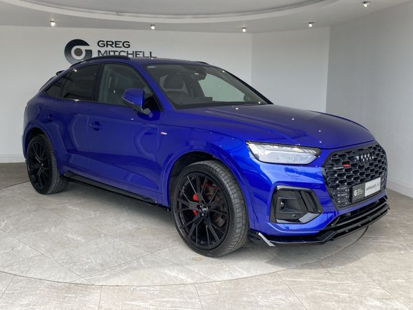 Audi Q5 SUV, Diesel Hybrid, 2023, Blue