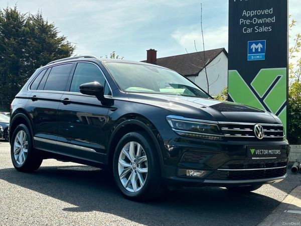 Volkswagen Tiguan SUV, Diesel, 2018, Black