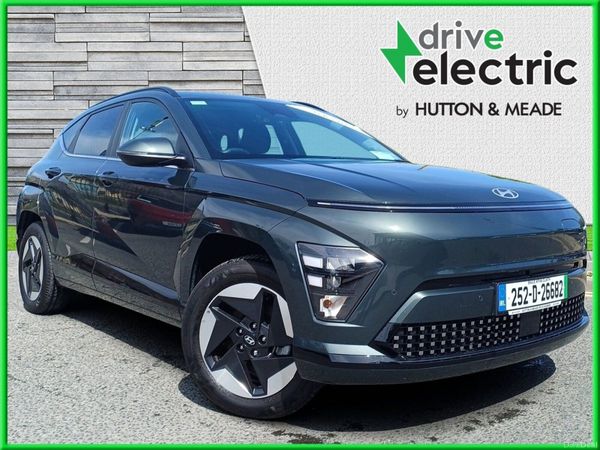 Hyundai KONA SUV, Electric, 2025, Green