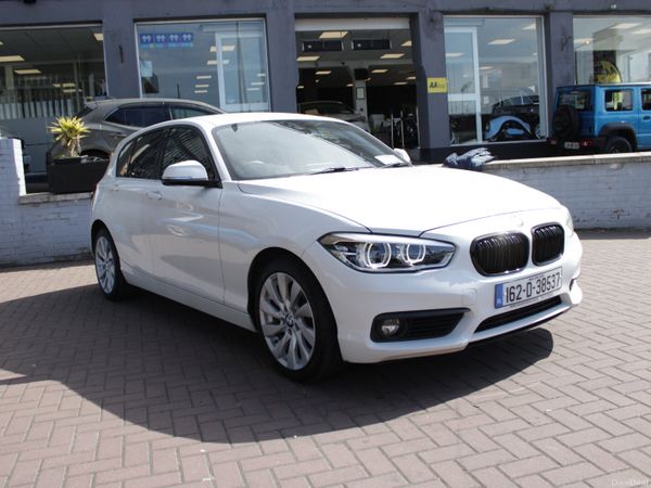 BMW 1-Series Hatchback, Petrol, 2016, White