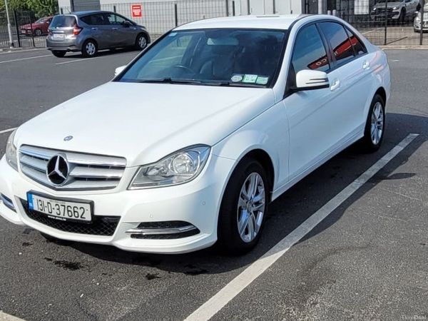 Mercedes-Benz C-Class Saloon, Diesel, 2013, White