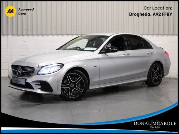 Mercedes-Benz 300 Saloon, Diesel Hybrid, 2021, Silver