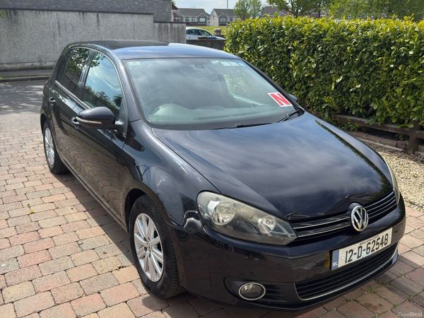 Volkswagen Golf Hatchback, Petrol, 2012, Black