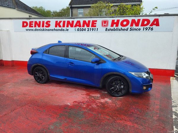 Honda Civic Hatchback, Diesel, 2017, Blue