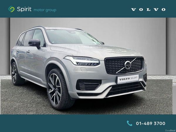 Volvo XC90 SUV, Petrol Plug-in Hybrid, 2022, Silver