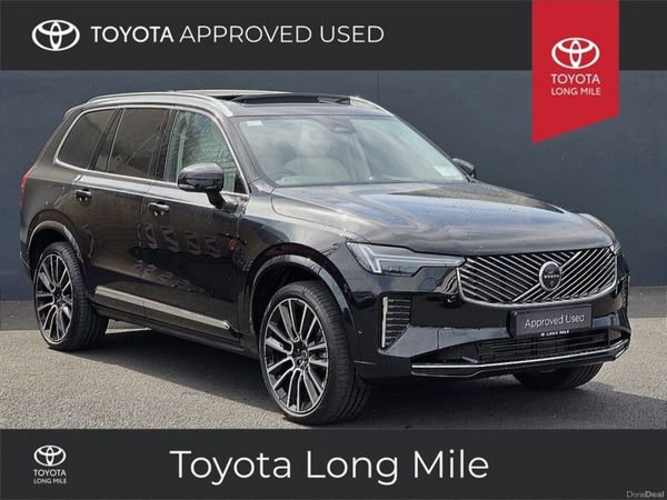 Volvo XC90 SUV, Petrol Plug-in Hybrid, 2025, Black