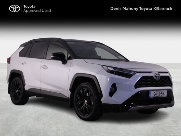 Toyota RAV4 SUV, Petrol Hybrid, 2024, White