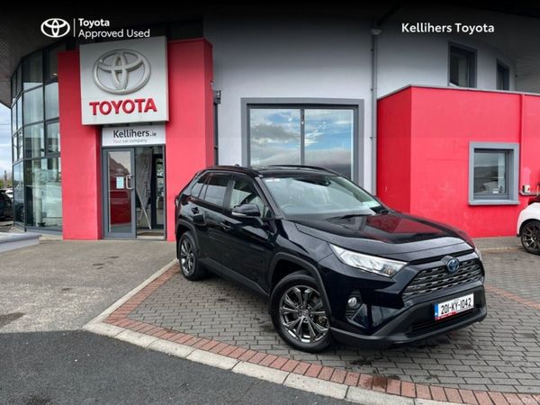Toyota RAV4 SUV, Petrol Hybrid, 2020, Black