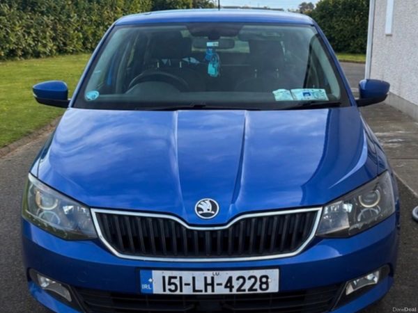 Skoda Fabia Hatchback, Diesel, 2015, Blue
