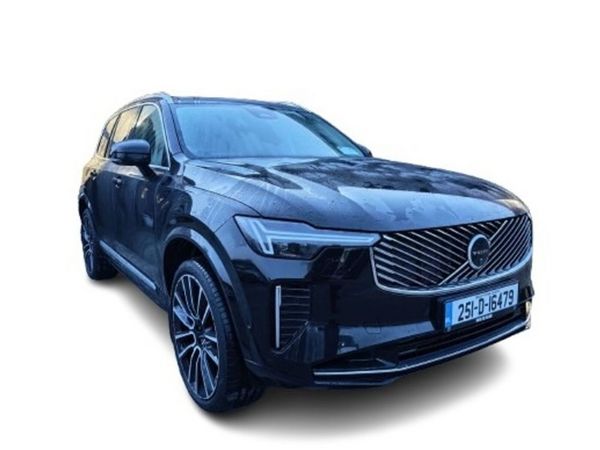 Volvo XC90 SUV, Petrol Plug-in Hybrid, 2025, Black