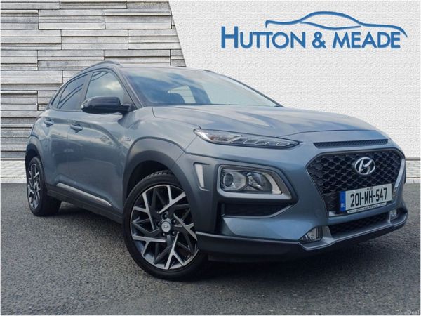 Hyundai KONA SUV, Petrol Hybrid, 2020, Grey