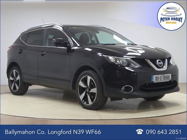 Nissan Qashqai SUV, Diesel, 2016, Black