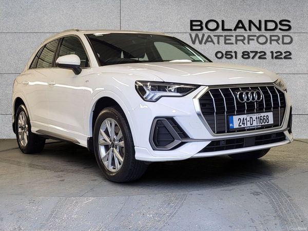 Audi Q3 SUV, Petrol Plug-in Hybrid, 2024, White