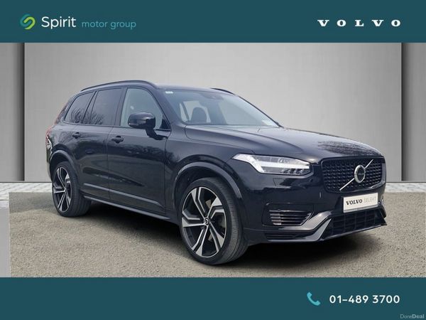 Volvo XC90 SUV, Petrol Plug-in Hybrid, 2021, Black