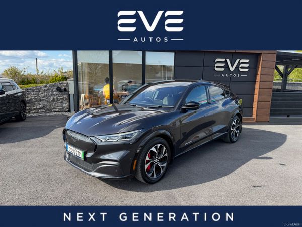 Ford Mustang Mach-E Hatchback, Electric, 2021, Grey