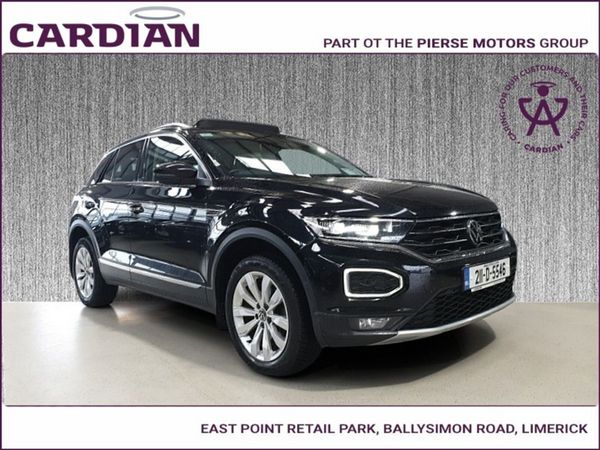 Volkswagen T-Roc SUV, Petrol, 2021, Black
