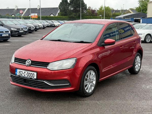 Volkswagen Polo Hatchback, Petrol, 2015, Red