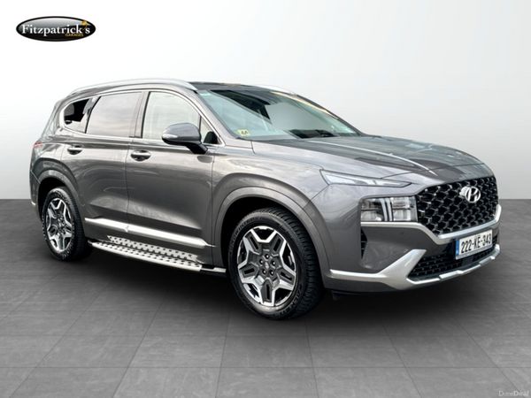 Hyundai Santa Fe SUV, Petrol Plug-in Hybrid, 2022, Grey