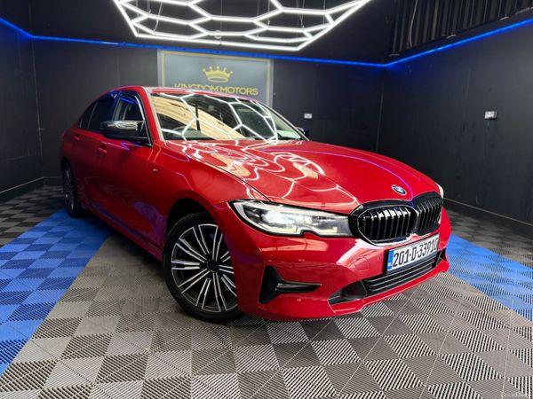 BMW 3-Series Saloon, Petrol Plug-in Hybrid, 2020, Red