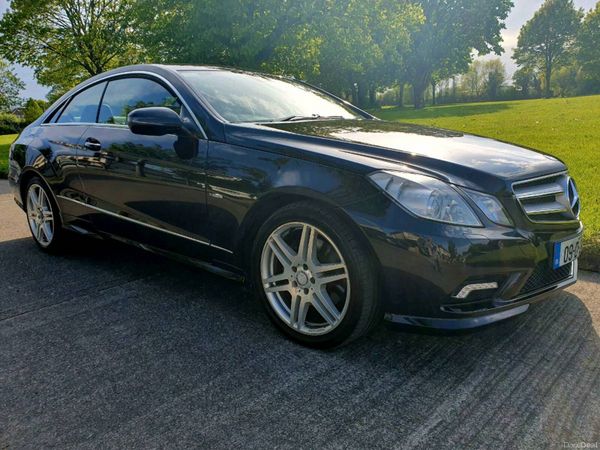 Mercedes-Benz E-Class Coupe, Diesel, 2009, Black