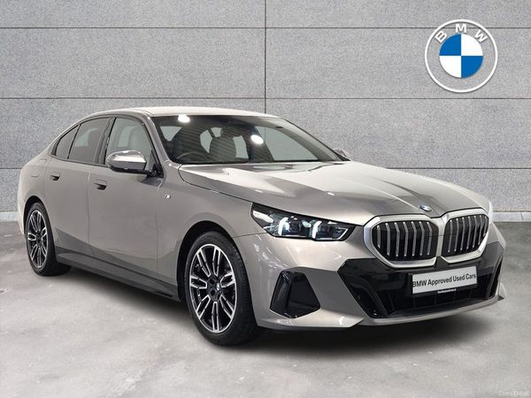 BMW 5-Series Saloon, Petrol Hybrid, 2024, Grey