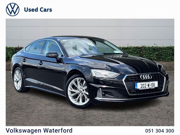 Audi A5 Hatchback, Diesel, 2020, Black