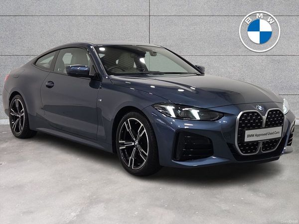 BMW 4-Series Coupe, Petrol, 2025, Blue