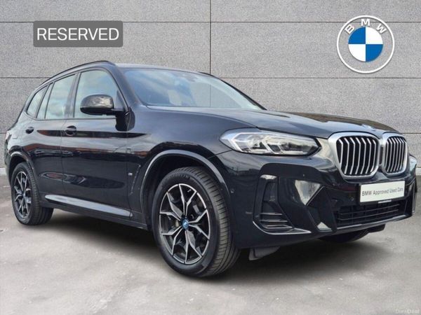 BMW X3 SUV, Petrol Plug-in Hybrid, 2024, Black