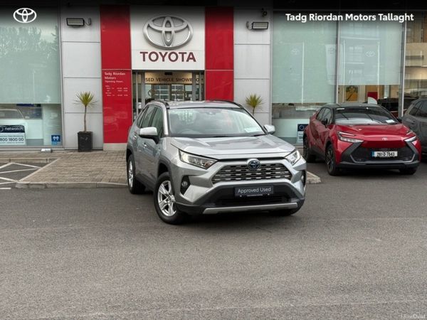 Toyota RAV4 SUV, Petrol Hybrid, 2020, Silver