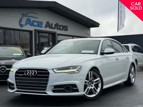 Audi A6 Saloon, Petrol, 2018, White
