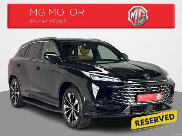 MG HS Hatchback, Petrol Plug-in Hybrid, 2025, Black