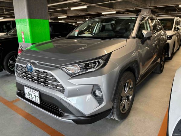 Toyota RAV4 SUV, Petrol Hybrid, 2021, Grey