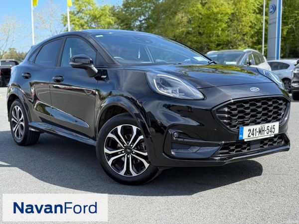 Ford Puma SUV, Petrol Hybrid, 2024, Black