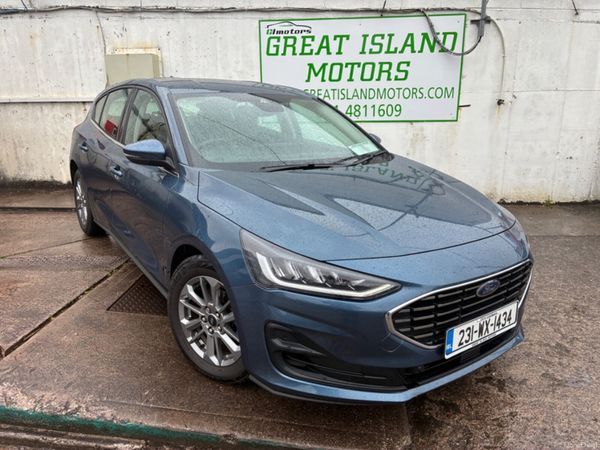 Ford Focus Hatchback, Petrol, 2023, Blue