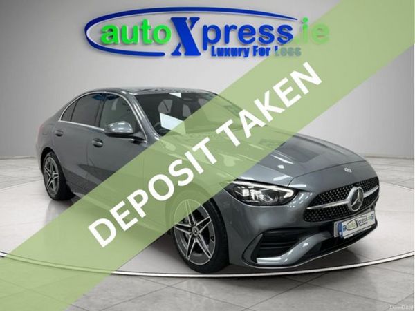 Mercedes-Benz C-Class Saloon, Petrol Hybrid, 2022, Grey