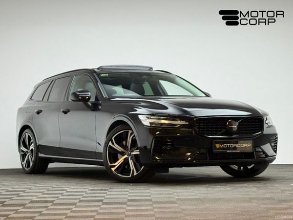 Volvo V60 Estate, Petrol Plug-in Hybrid, 2025, Black