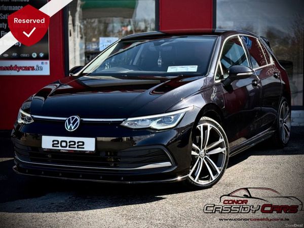 Volkswagen Golf Hatchback, Petrol Hybrid, 2022, Black
