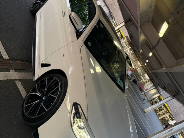 BMW 5-Series Saloon, Petrol, 2018, White