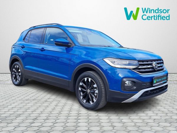 Volkswagen T-Cross Hatchback, Petrol, 2020, Blue