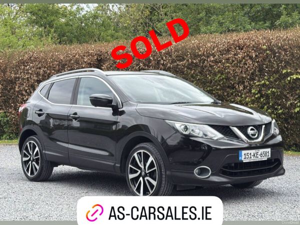 Nissan Qashqai Hatchback, Diesel, 2015, Black