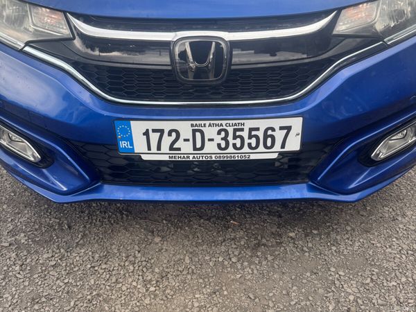 Honda Fit Hatchback, Petrol Hybrid, 2017, Blue