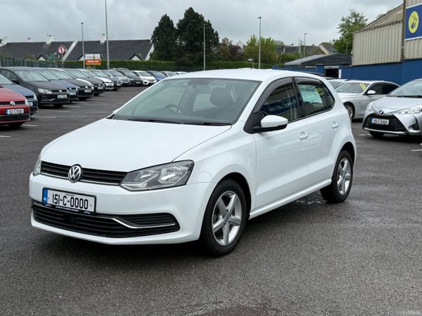 Volkswagen Polo Hatchback, Petrol, 2015, White