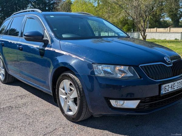 Skoda Octavia Estate, Diesel, 2016, Blue