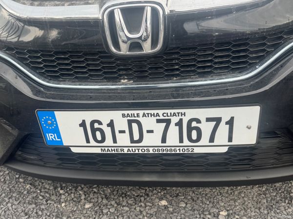 Honda Fit Hatchback, Petrol Hybrid, 2016, Black