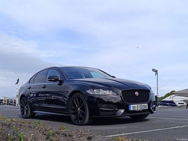 Jaguar XF Saloon, Diesel, 2018, Black
