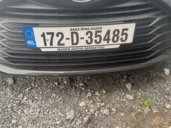 Toyota Vitz Hatchback, Petrol Hybrid, 2017, Black