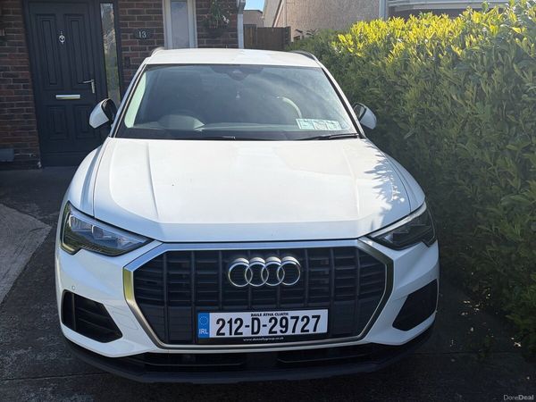 Audi Q3 SUV, Petrol Plug-in Hybrid, 2021, White