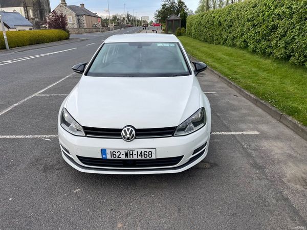 Volkswagen Golf Hatchback, Diesel, 2016, White