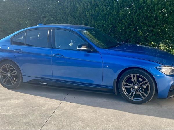 BMW 3-Series Saloon, Diesel, 2016, Blue